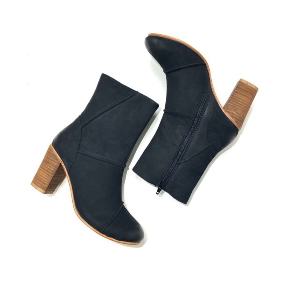 Stacked Heel Boot